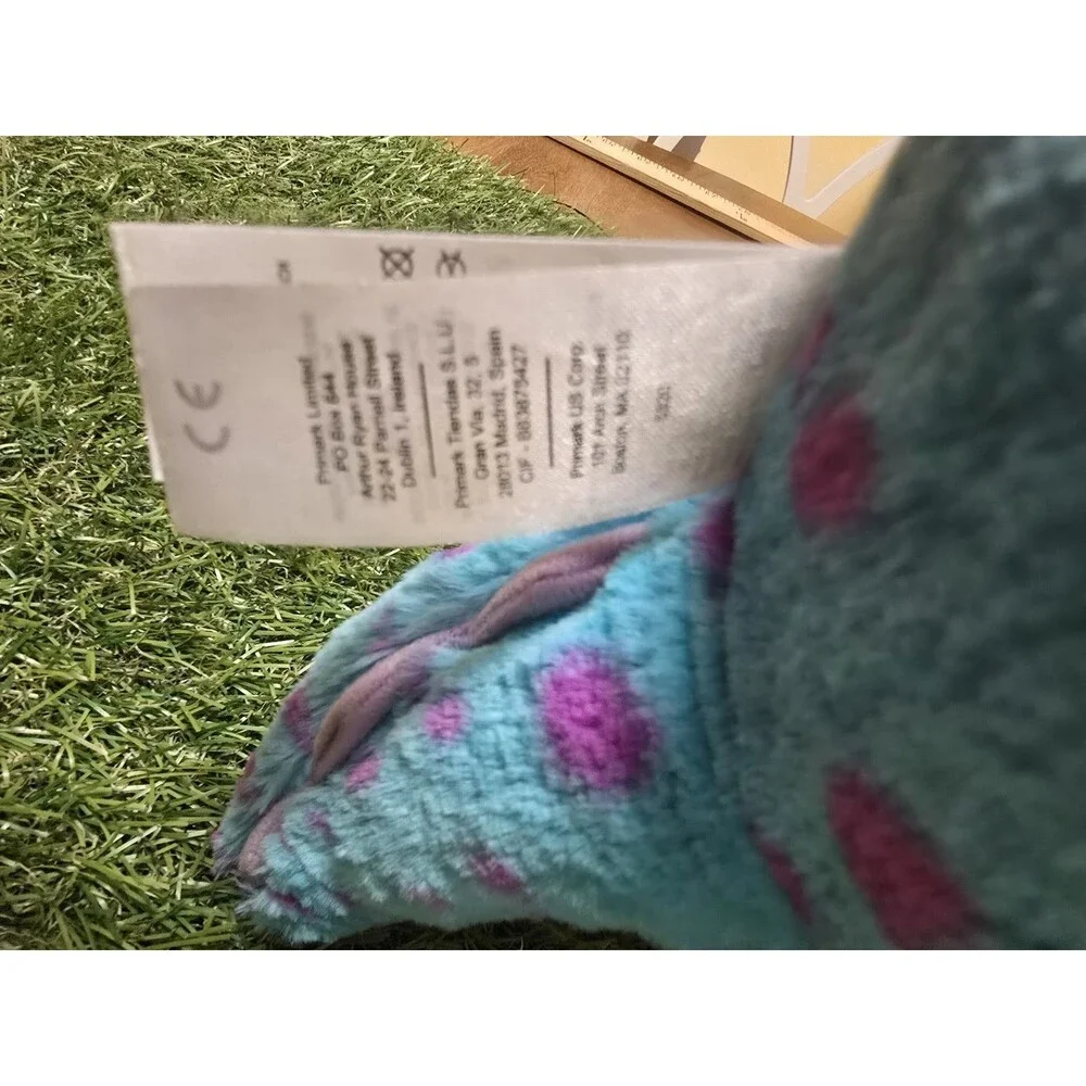 Disney at Primark Light up Sulley Sully Monster Inc Plush 16